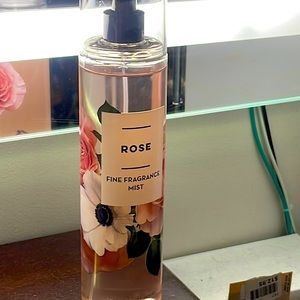 Bath and Body works Rose perfume almost completely full and used once